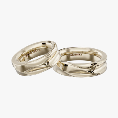Pinky Promise Matching Wedding Rings